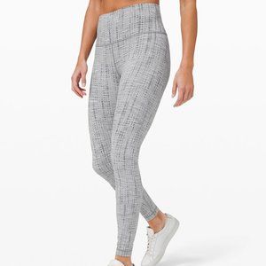 Lululemon Leggings 28" Wunder Under Color Action Jacquard Sz 4 NWT